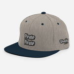 CUSTOM SNAPBACK HAT • PIRATE STYLE FONT • 2 •