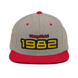 CUSTOM YEAR OF BIRTH SNAPBACK HAT.