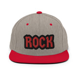 CUSTOM SNAPBACK HAT • ROCK STYLE FONT • 1 •