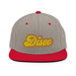 CUSTOM SNAPBACK HAT • DISCO STYLE FONT • 1 •