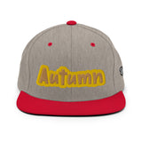 CUSTOM SNAPBACK HAT • AUTUMN STYLE FONT • 1 •