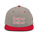 CUSTOM SNAPBACK HAT • CHRISTMAS STYLE FONT • 2 •