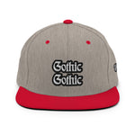 CUSTOM SNAPBACK HAT • GOTHIC STYLE FONT • 2 •