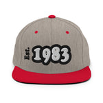 CUSTOM YEAR OF BIRTH • SNAPBACK HAT • ESTABLISHED ???? ADD ANY YEAR