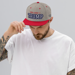 CUSTOM NEVER TRUST A TRUMP (FART) • SNAPBACK HAT • PERSONALIZE IT - TEXT & COLOR