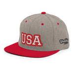 CUSTOM SNAPBACK HAT • USA STYLE FONT • 1 •