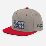 CUSTOM SNAPBACK HAT • SPORT STYLE FONT • 2 •