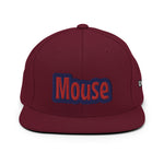 CUSTOM SNAPBACK HAT • MOUSE STYLE FONT • 1 •