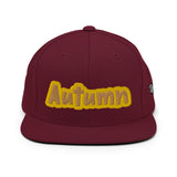 CUSTOM SNAPBACK HAT • AUTUMN STYLE FONT • 1 •