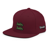 CUSTOM SNAPBACK HAT • INDIE STYLE FONT • 2 •