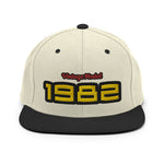 CUSTOM YEAR OF BIRTH SNAPBACK HAT.