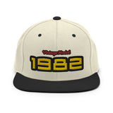 CUSTOM YEAR OF BIRTH SNAPBACK HAT.