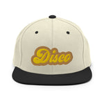 CUSTOM SNAPBACK HAT • DISCO STYLE FONT • 1 •