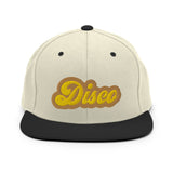 CUSTOM SNAPBACK HAT • DISCO STYLE FONT • 1 •