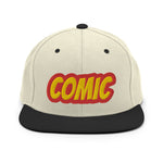 CUSTOM SNAPBACK HAT • COMIC STYLE FONT • 1 •