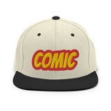 CUSTOM SNAPBACK HAT • COMIC STYLE FONT • 1 •