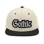 CUSTOM SNAPBACK HAT • GOTHIC STYLE FONT • 1 •