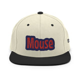 CUSTOM SNAPBACK HAT • MOUSE STYLE FONT • 1 •