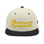 CUSTOM SNAPBACK HAT • SUMMER STYLE FONT • 1 •