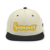 CUSTOM SNAPBACK HAT • SUMMER STYLE FONT • 1 •