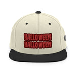 CUSTOM SNAPBACK HAT • HALLOWEEN STYLE FONT • 2 •