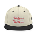 CUSTOM SNAPBACK HAT • CHRISTMAS STYLE FONT • 2 •