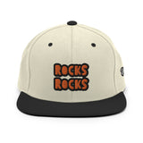 CUSTOM SNAPBACK HAT • ROCKS STYLE FONT • 2 •