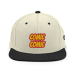 CUSTOM SNAPBACK HAT • COMIC STYLE FONT • 2 •