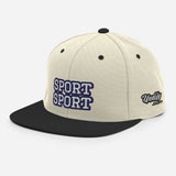 CUSTOM SNAPBACK HAT • SPORT STYLE FONT • 2 •