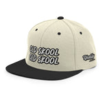 CUSTOM SNAPBACK HAT • OLD SKOOL STYLE FONT • 2 •