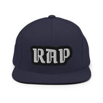 CUSTOM SNAPBACK HAT • RAP STYLE FONT • 1 •