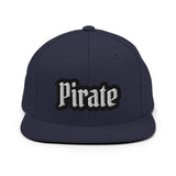 CUSTOM SNAPBACK HAT • PIRATE STYLE FONT • 1 •