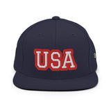 CUSTOM SNAPBACK HAT • USA STYLE FONT • 1 •