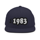 CUSTOM YEAR OF BIRTH • SNAPBACK HAT • ESTABLISHED ???? ADD ANY YEAR