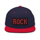 CUSTOM SNAPBACK HAT • ROCK STYLE FONT • 1 •