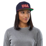 CUSTOM SNAPBACK HAT • USA STYLE FONT • 1 •