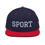 CUSTOM SNAPBACK HAT • SPORT STYLE FONT • 1 •