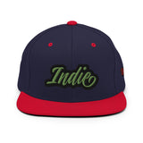 CUSTOM SNAPBACK HAT • INDIE STYLE FONT • 1 •