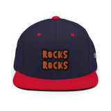 CUSTOM SNAPBACK HAT • ROCKS STYLE FONT • 2 •