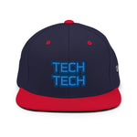 CUSTOM SNAPBACK HAT • TECH STYLE FONT • 2 •