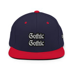 CUSTOM SNAPBACK HAT • GOTHIC STYLE FONT • 2 •