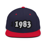 CUSTOM YEAR OF BIRTH • SNAPBACK HAT • ESTABLISHED ???? ADD ANY YEAR