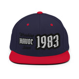 CUSTOM WREAKING HAVOC SINCE ???? • SNAPBACK HAT • BIRTHDAY