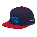 CUSTOM SNAPBACK HAT • TECH STYLE FONT • 2 •