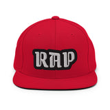 CUSTOM SNAPBACK HAT • RAP STYLE FONT • 1 •