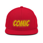 CUSTOM SNAPBACK HAT • COMIC STYLE FONT • 1 •