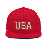 CUSTOM SNAPBACK HAT • USA STYLE FONT • 1 •