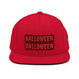 CUSTOM SNAPBACK HAT • HALLOWEEN STYLE FONT • 2 •