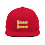 CUSTOM SNAPBACK HAT • SUMMER STYLE FONT • 2 •