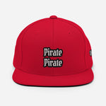 CUSTOM SNAPBACK HAT • PIRATE STYLE FONT • 2 •